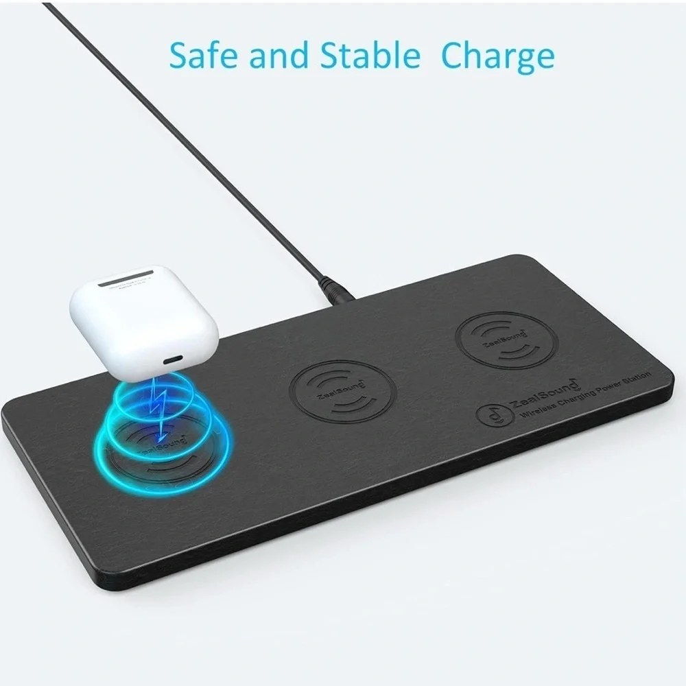 Wireless Charging Station - Black (054)
